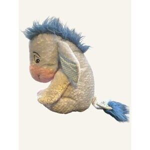 Eeyore Plush Winnie The Pooh 10” Disney Store Stuffed Animal Spring Pastel